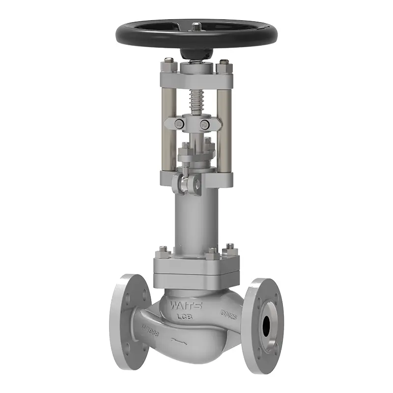 คลอรีน Bellows Globe Valve