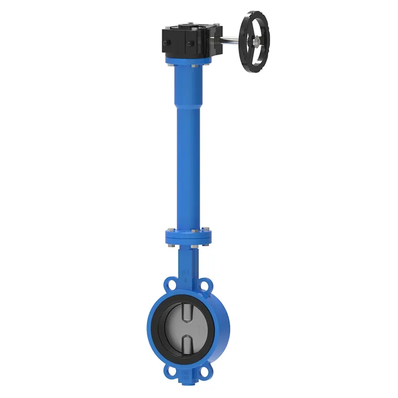 Gear Wafer Butterfly Valve ก้านขยาย